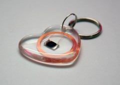 RFID Keychain - Heart Shape