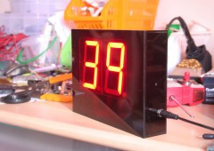 Customize 1 minute count down LED display